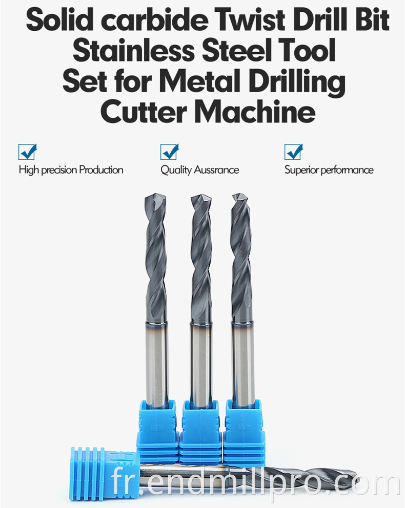 2FLUTE DRILL BITS FOR METAL 
